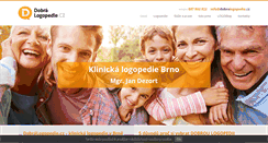 Desktop Screenshot of dobralogopedie.cz